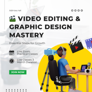 🎬 Video Editing & Graphic Design Mastery